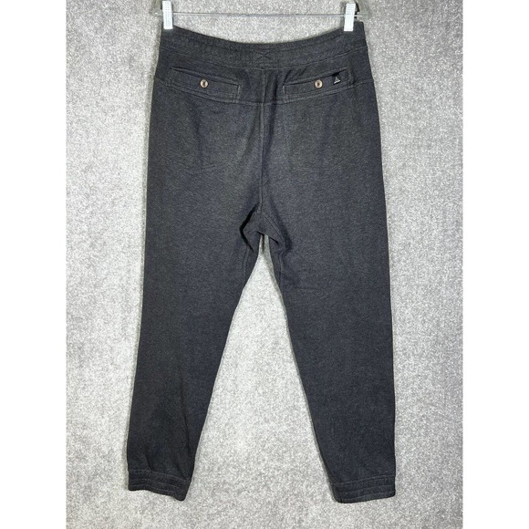 Prana Over Rock Jogger‎ Pants Mens Large Charcoal Heather Pockets Pull On - Picture 2 of 15